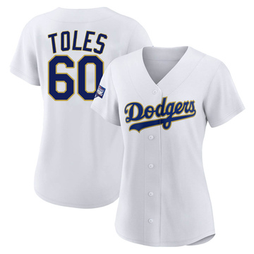Men's Andrew Toles Los Angeles Dodgers Roster Name & Number T-Shirt - Royal